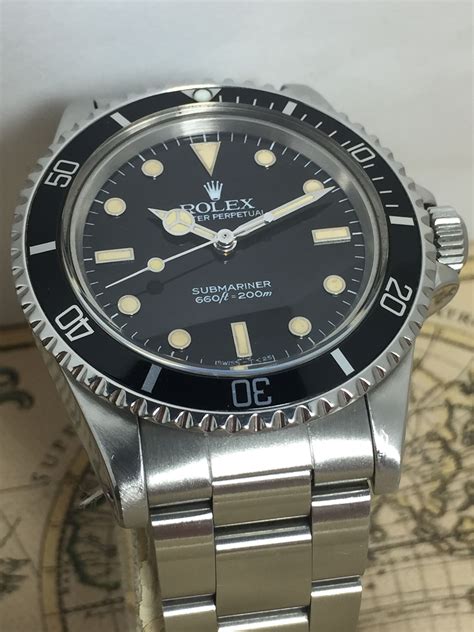 rolex submariner 5513 circa 1989|rolex 5513 meters before feet.